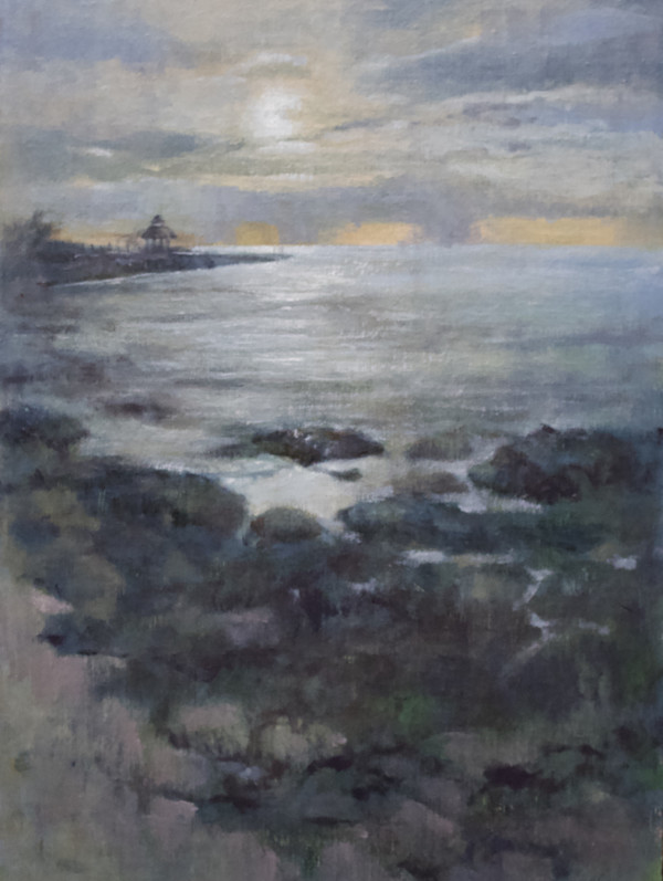 Rocky Shore by Linda Eades Blackburn