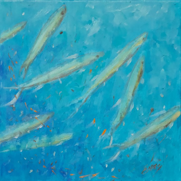 Skinny Fish I by Linda Eades Blackburn