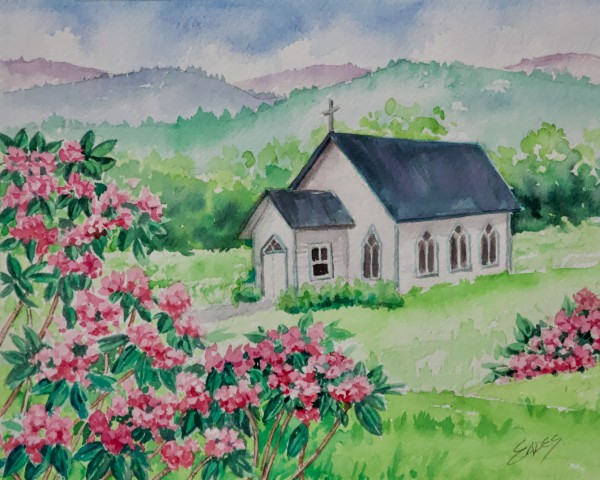 Spring Chapel by Linda Eades Blackburn