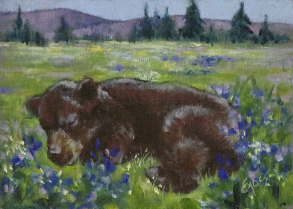 Spring Nap in the Meadow by Linda Eades Blackburn