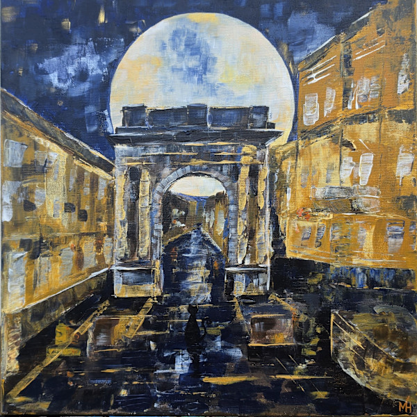 Pula Under the Moon – Golden Gate by Mirjana Vuković Haramija, Image 1.