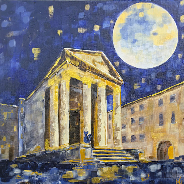 Pula Under the Moon – Temple of Augustus by Mirjana Vuković Haramija, Image 1.