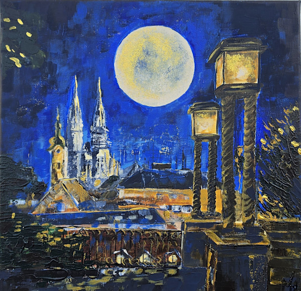 Zagreb After Dark by Mirjana Vuković Haramija, Image 1.