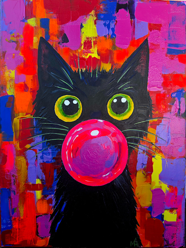 Bubble Cat by Mirjana Vuković Haramija, Image 1.