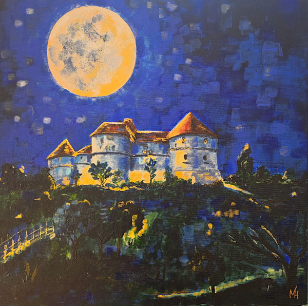 Veliki Tabor Under the Same Moon by Mirjana Vuković Haramija, Image 1.