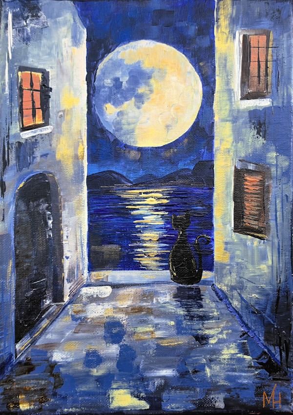 Waiting for the Moon by Mirjana Vuković Haramija, Image 1.