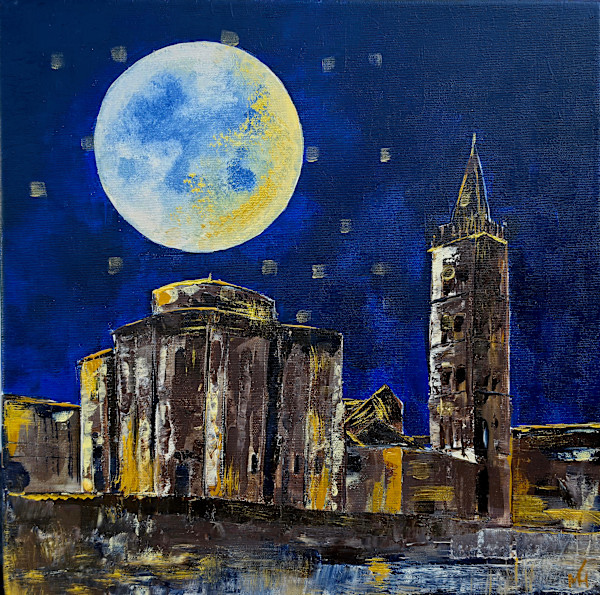 Zadar Under the Moon by Mirjana Vuković Haramija, Image 1.