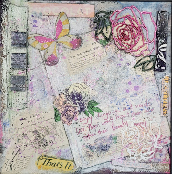 La  beauté du mot écrit   (The Beauty of the Written Word) by Toni Johnson, Image 1.