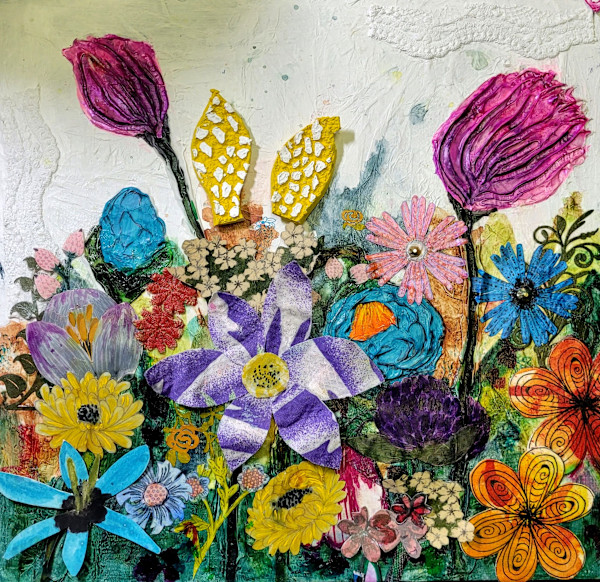 Un méli-mélo de couleurs  (A Jumble of Colors) by Toni Johnson, Image 1.