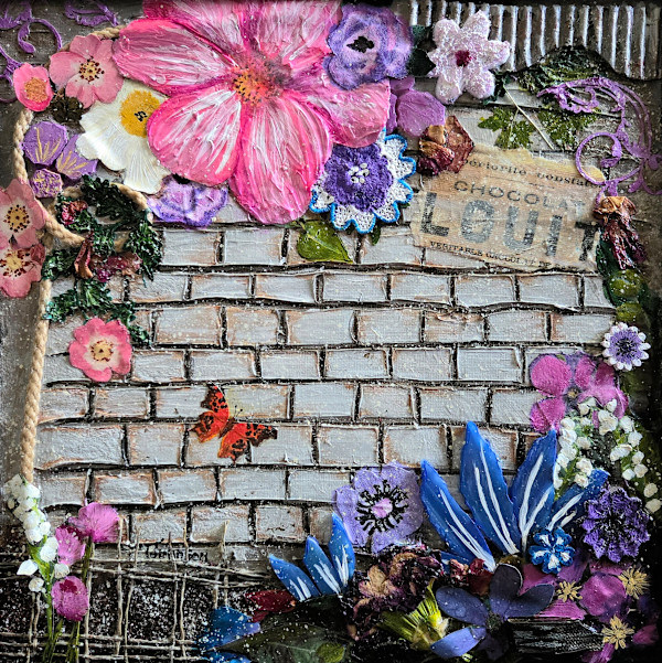 Le vieux mur  (The Old Wall) by Toni Johnson, Image 1.