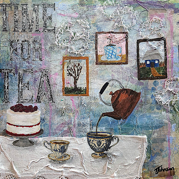 L'heure du thé   (Tea Time) by Toni Johnson, Image 1.