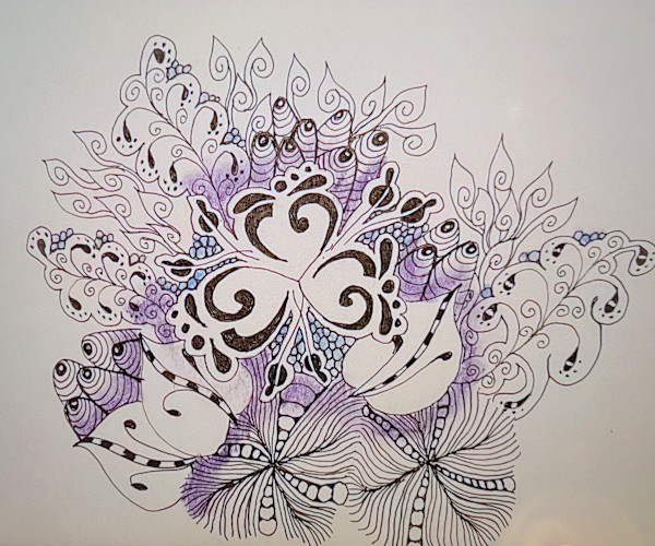 Zentangle by Toni Johnson, Image 1.