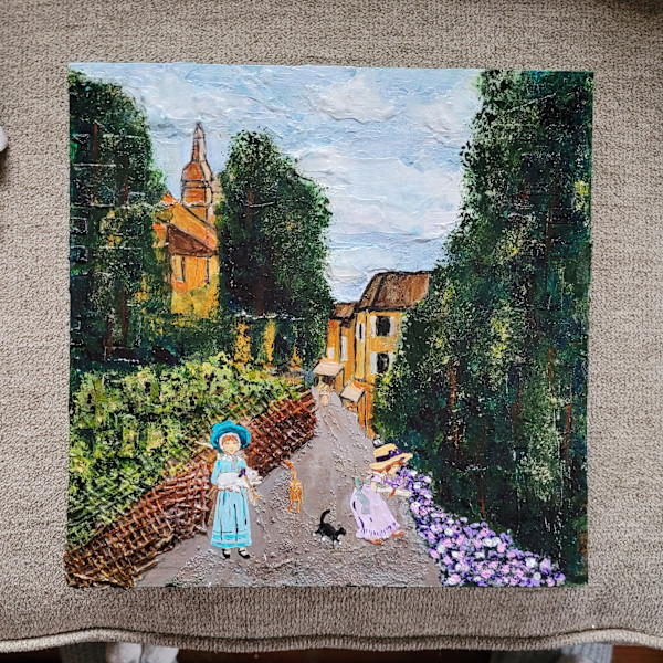 La Promenade   (The Walk) by Toni Johnson, Image 1.