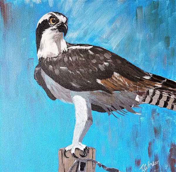 Le Balbuzard  (The Osprey) by Toni Johnson, Image 1.