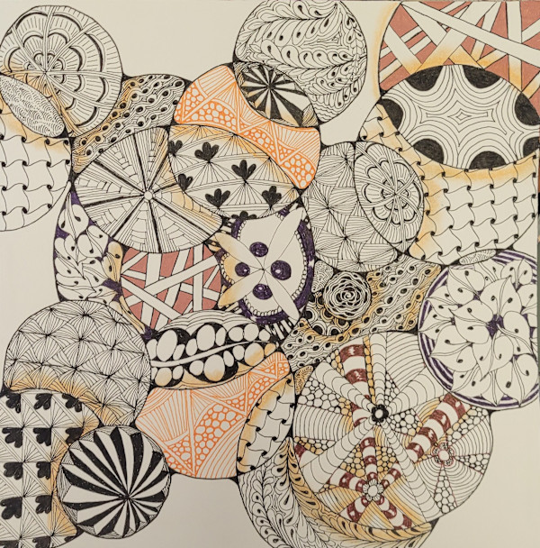 Les Cercles by Toni Johnson, Image 1.