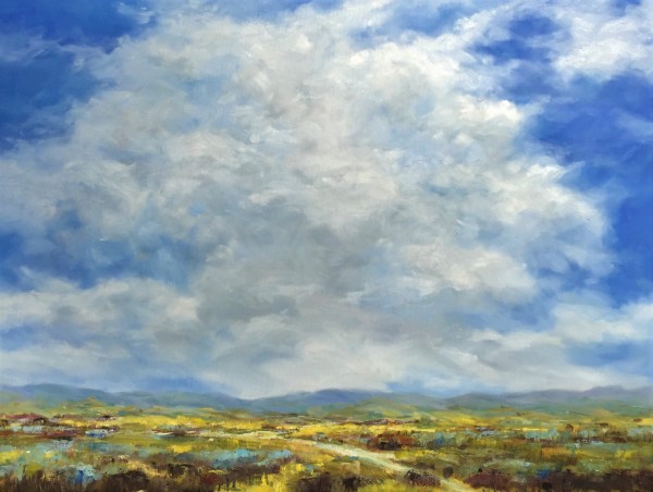 Summer Sky Over The Valley by Tim Howe