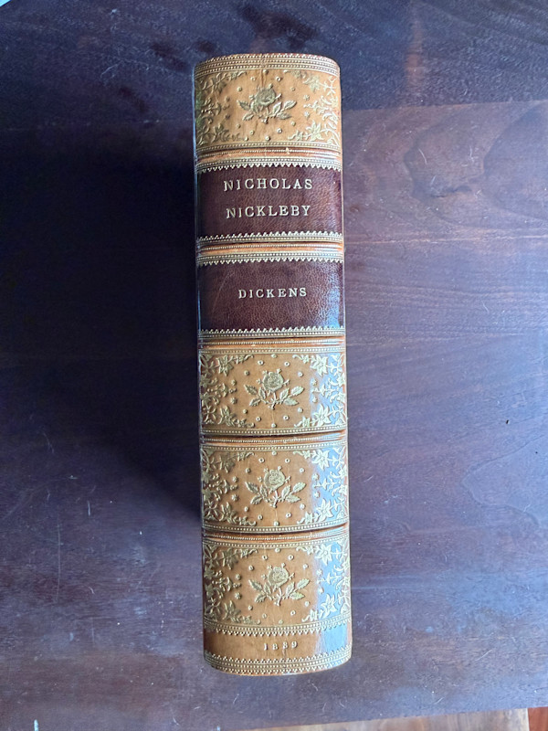 The Life and Adventures of Nicholas Nickleby by Charles Dicken, Image 1.