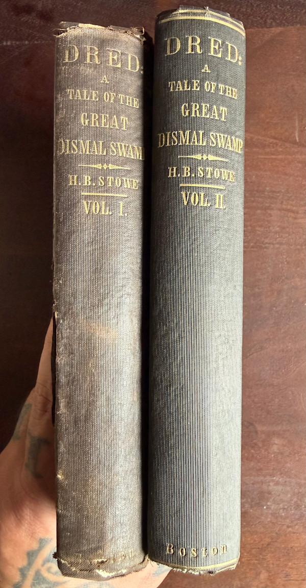 Dred: Tale of the Great Dismal Swamp by Harriet Beecher Stowe, Image 1.