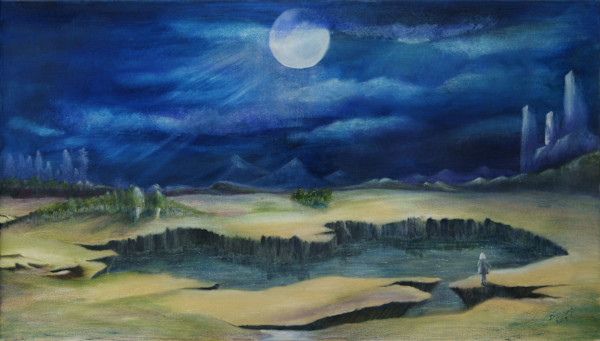 Maanlandschap by Joke Meeüse - DIMORF, Image 1.