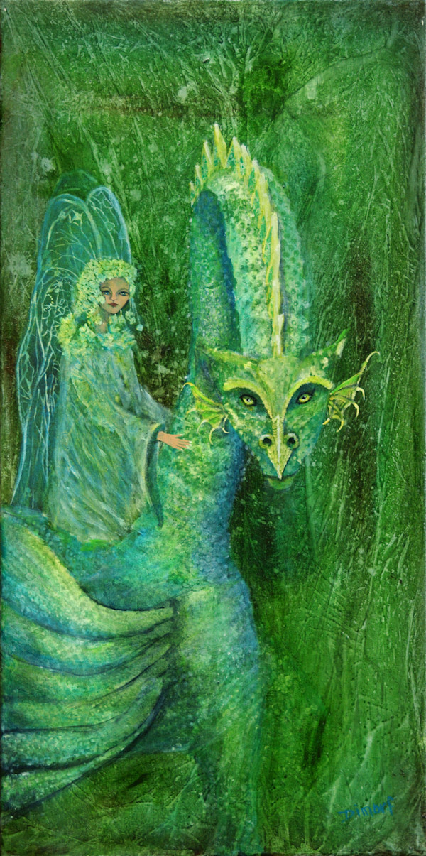 De groene draken-elf by Joke Meeüse - DIMORF, Image 1.