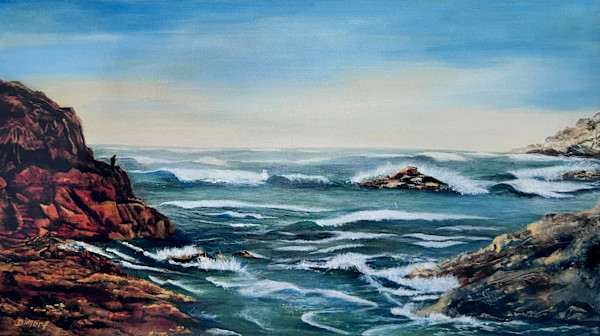 Uitkijk over zee by Joke Meeüse - DIMORF, Image 1.