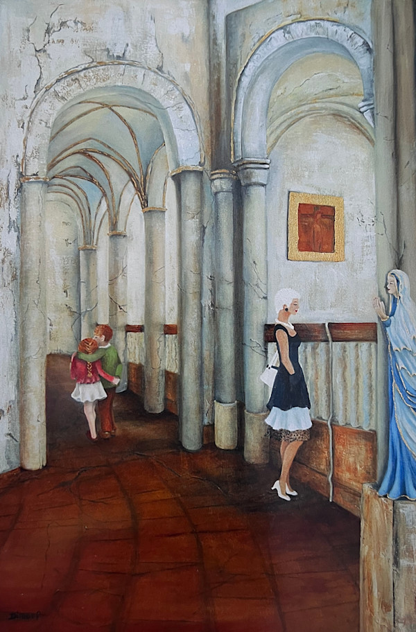 Fecamp-Bernadette-Engelsekerk / Op bezoek bij Madona by Joke Meeüse - DIMORF, Image 1.