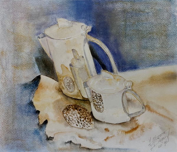 Stilleven met tijgerschelp by Joke Meeüse - DIMORF, Image 1.