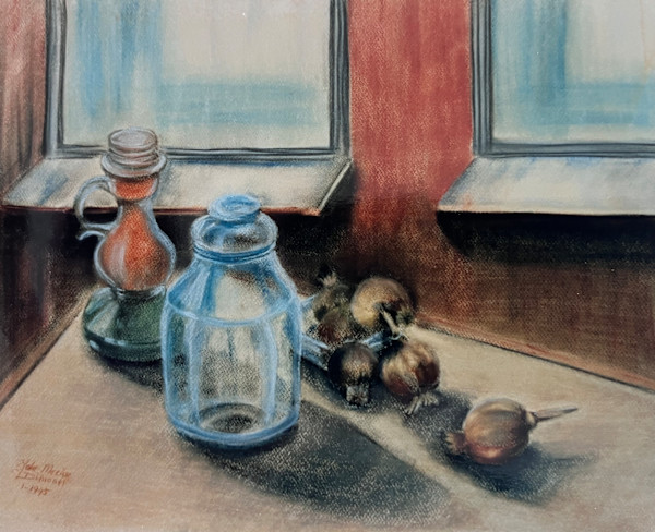Stilleven met Papaverbollen by Joke Meeüse - DIMORF, Image 1.