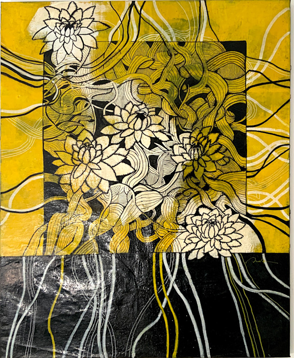 Fleurs jaune 3 by VOLSY, Image 1.