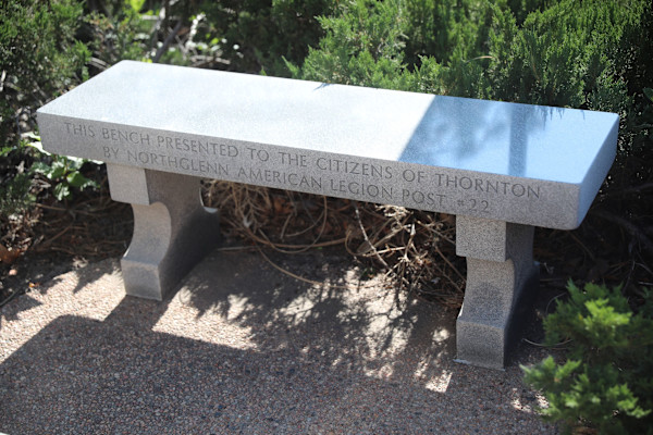 City Hall Veterans Memorial Benches