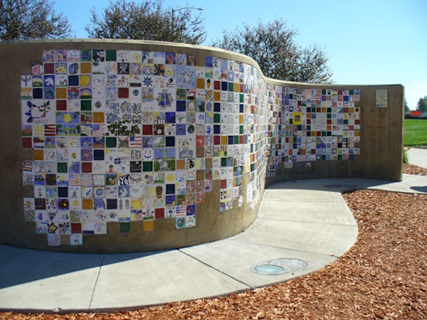 Peace Wall (deaccessioned - damaged), Image 1.