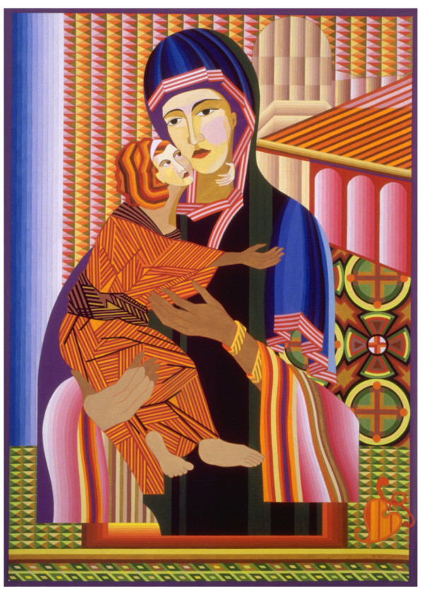 Madonna and Child by Lisa Aksen