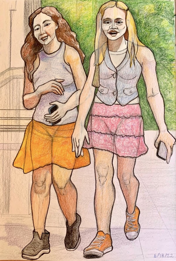 Budding Girls NYC by Lisa Aksen