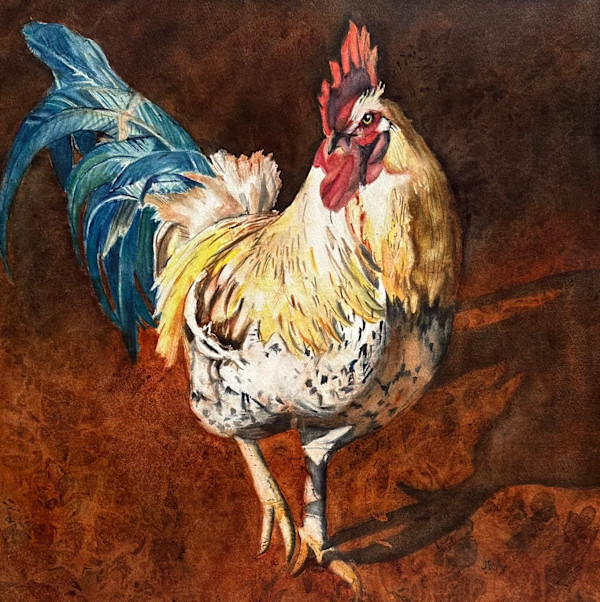 Mick Jagger by Jennifer Alexander Watercolors, Image 1.