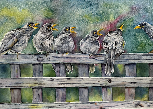 Sister Wives by Jennifer Alexander Watercolors, Image 1.