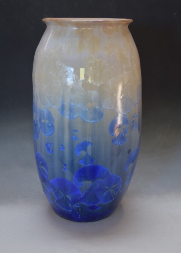 Large Blue and white Pot by Nichole Vikdal