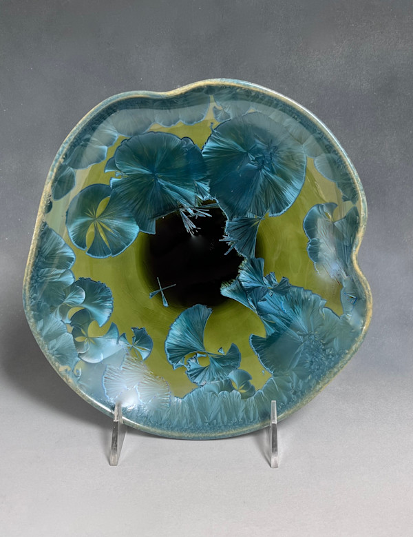 Ocean Sculpture Plate by Nichole Vikdal