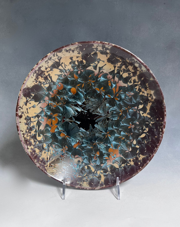 Medium Sunset Plate by Nichole Vikdal