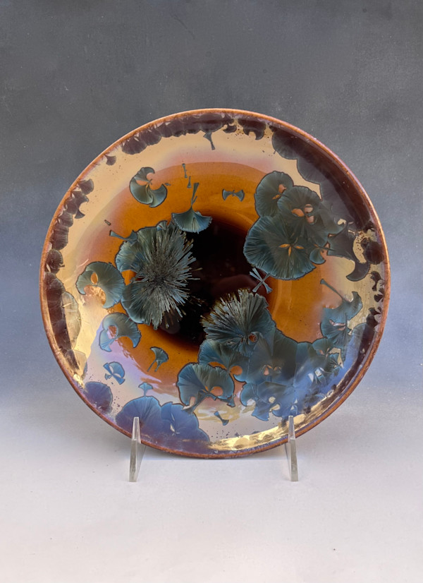 Medium Sunset Plate by Nichole Vikdal