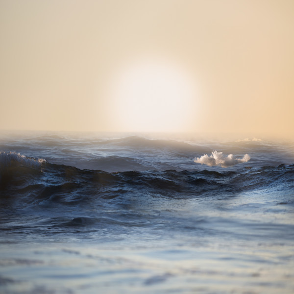 "Slip into the Sea" Hermosa Beach, California 2015 by Kerry Shaw