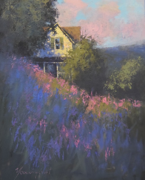 Hills of Lavender by Romona Youngquist