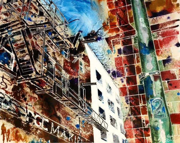 Fire Escapes by Cathy Read