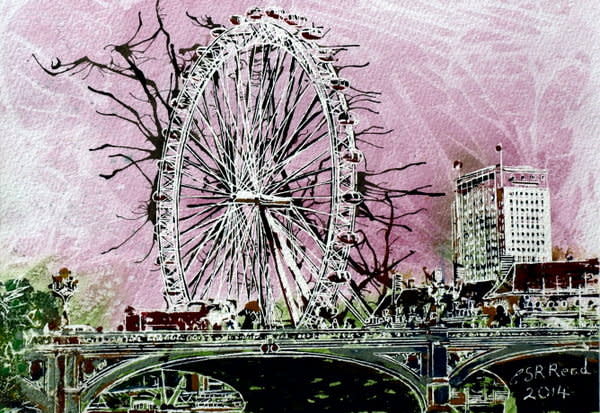 Eye on the Thames by Cathy Read