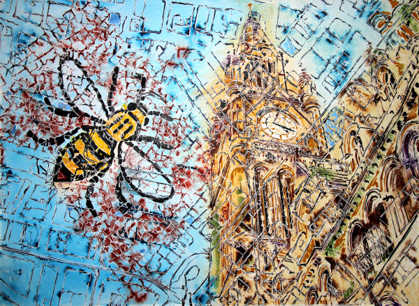 Manchester Map by Cathy Read