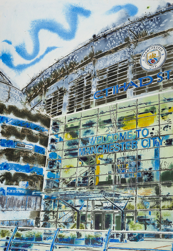 Manchester Blue by Cathy Read