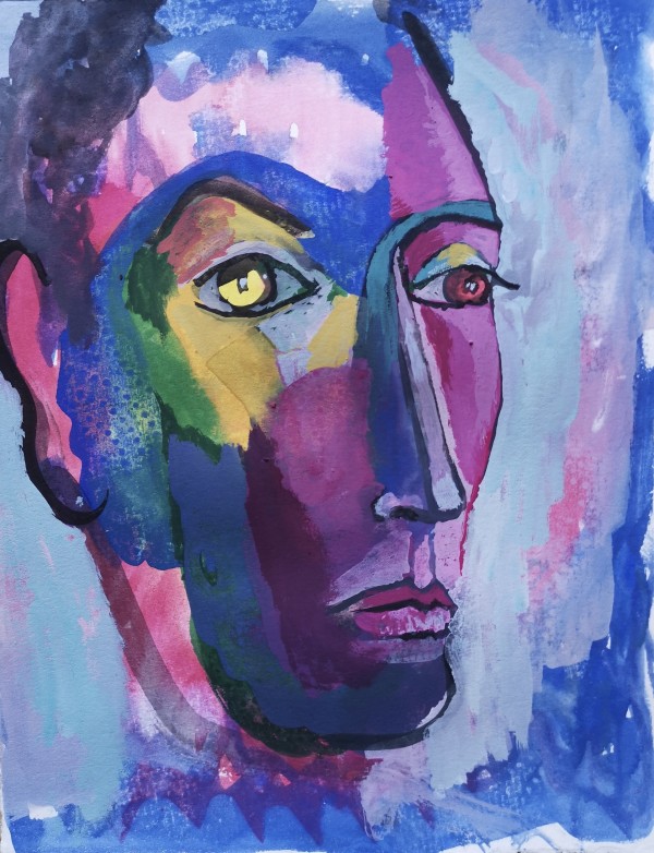 Face Study #4 by John F. Marok
