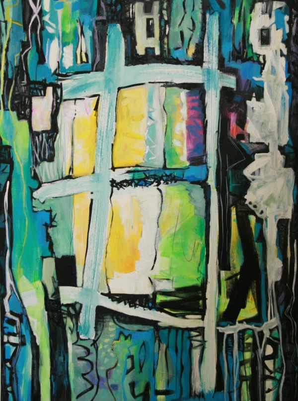 Abstract Ladder by Stella Clark