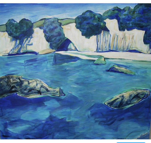 Cathedral Cove by Stella Clark