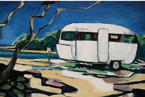 Maraehako Caravan by Stella Clark