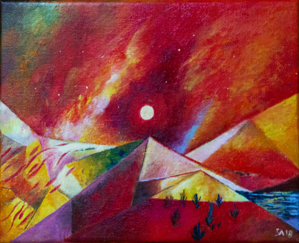 Red Sunset by Siméon Artamonov